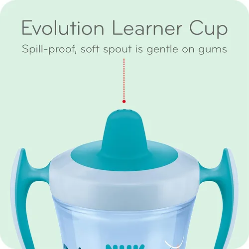 Miniatura 5 de NUK Evolution - Taza con pajita