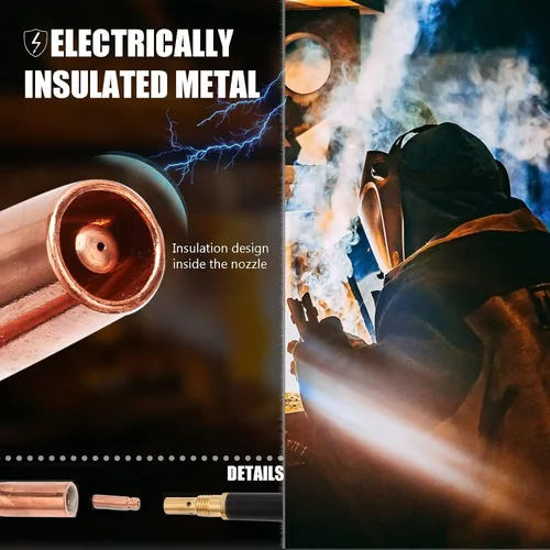 Miniatura 3 de Pistola de soldadura MIG K530-6 de 15 pies, 100 amperios, repuesto para Lincoln Magnum 100L SP-140T 180T, MIG-Pak 140 180, Pro MIG 140 180, Power