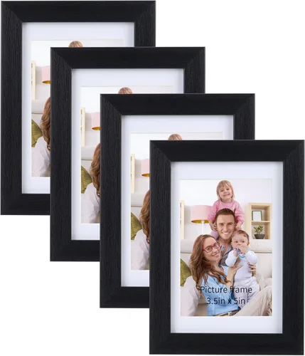Miniatura 40 de Giftgarden Portarretratos de 11 x 17 pulgadas, paquete de 4 marcos mate de 11 x 17 pulgadas para fotos de 8 x 12 pulgadas con paspartú, póster de 11