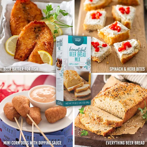 Miniatura 6 de Tastefully Simple Mezcla de pan de cerveza Bountiful, 19 onzas