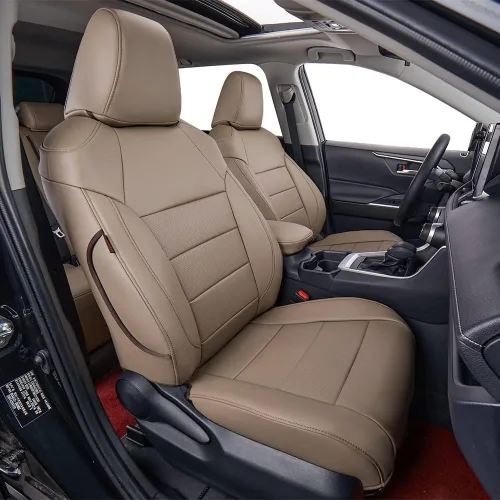 Miniatura 12 de EKR Rogue Seat Covers Custom Fit for Nissan Rogue Sport & Hybrid S/SV/SL 2017 2018 2019, Leather Car Seat Cover Full Set,Faux Leather(Black