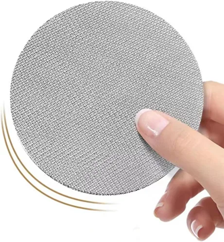 Miniatura 3 de 2 piezas de pantalla de disco espresso de 51 mm, placa de malla de filtro de café reutilizable de acero inoxidable de 1 mm de espesor para cesta
