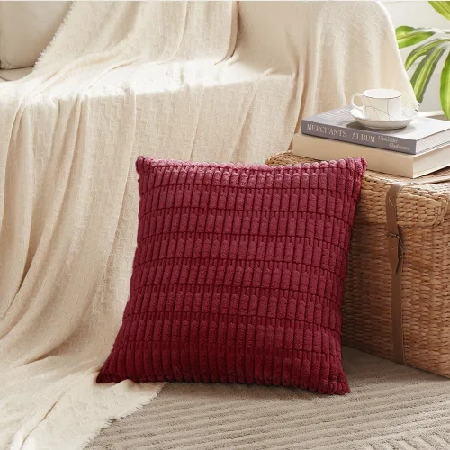Miniatura 280 de Fancy Homi - Paquete de 2 fundas de almohada decorativas de color taupe de 22 x 22 pulgadas para sala de estar, sofá, cama, estilo rústico, bohemio