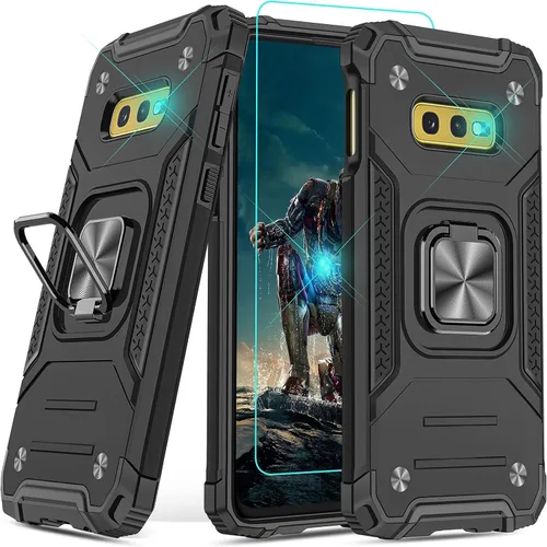 Miniatura 41 de YmhxcY Funda para Galaxy Note 8, funda para Galaxy Note 8 con protector de pantalla curvado 3D, fundas de grado armadura con soporte giratorio