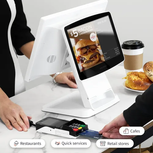 Miniatura 7 de Volcora Máquina terminal de punto de venta al por menor y restaurante para pequeñas empresas, caja registradora de punto de venta con Windows 11