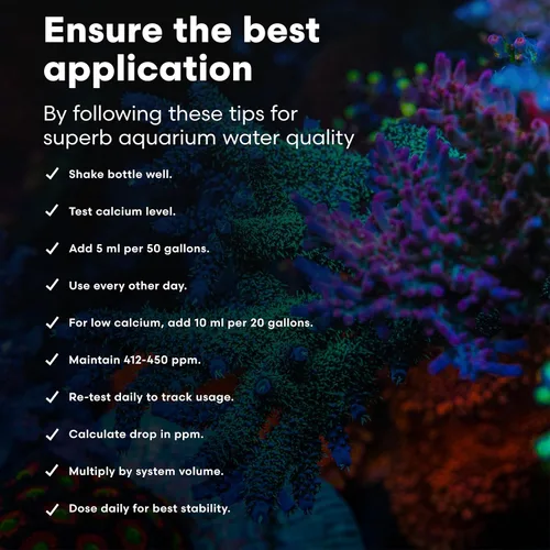 Miniatura 6 de Brightwell Aquatics Calcion - Suplemento de calcio iónico concentrado para acuarios de arrecifes y agua salada Apoya el crecimiento de coral