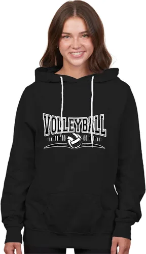 Miniatura 15 de Go All Out Sudadera con capucha para hombre y mujer con diseño fresco de voleibol