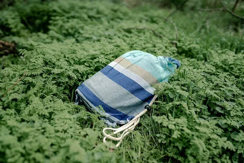 Miniatura 5 de Stansport Hamaca de viaje de mezcla de algodón, azul, talla única (30300-50)