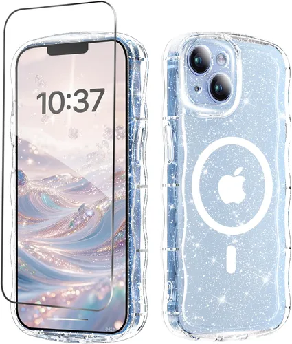 Miniatura 11 de MIODIK Compatible con Funda para iPhone Air, [Compatible con Magsafe] con Protector de Pantalla y Protección de Cámara Mejorada, Funda Protectora
