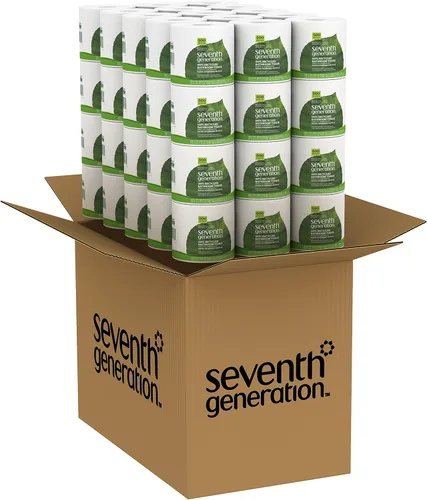 Miniatura 3 de Seventh Generation - Papel higiénico (2 capas, 100 % papel reciclado, 500 hojas, 60 unidades), color blanco