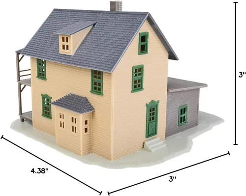 Miniatura 3 de Walthers Trainline Kit de casa de habitación modelo a escala HO