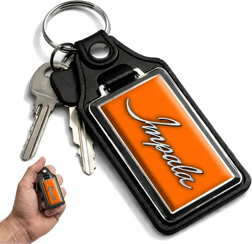 Miniatura 49 de Brotherhood Car Key Chain for Cutlass - Classic Models Keychain for Men and Women Gift Key Ring Azul alpino