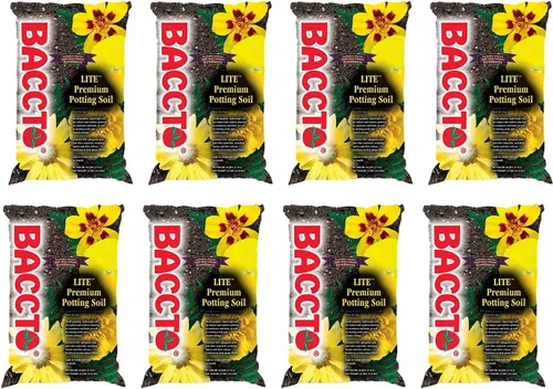 Miniatura 10 de Michigan Peat 1440 Baccto Lite Premium - Tierra para macetas para jardinería interior y exterior, inicio de semillas, propagación y más, bolsa de 40