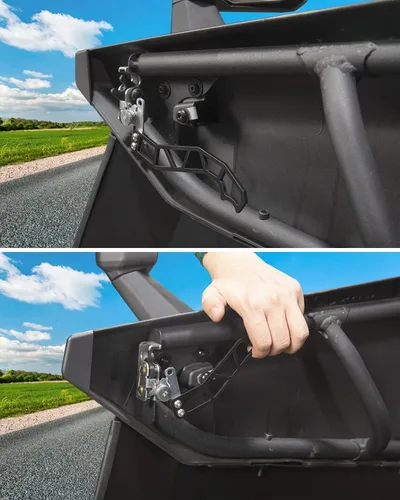 Miniatura 3 de A & UTV PRO AUPOWER - Pestillos de manija de puerta para 2017-2025 Can Am Maverick X3 X DS RS Turbo R Max 2 y 4 accesorios de puerta, X3 manijas