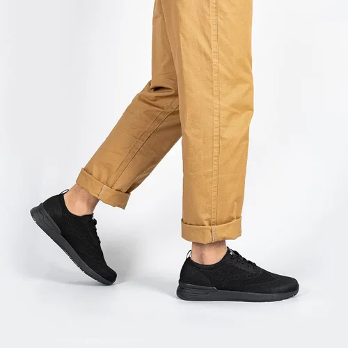 Miniatura 6 de LARNMERN Non Slip Work Shoes for Men Walking Running Sneakers Slip Resistant Casual Fashion Sports Tennis Shoe Kitchen Chef Food Service Slip on