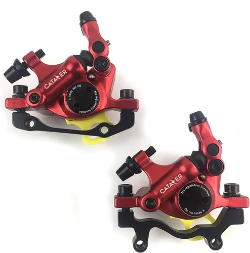 Miniatura 12 de Pinzas de freno de disco hidráulico para bicicleta de carretera XTECH HB-100, frenos de disco MTB para bicicleta de montaña, frenos de disco E-Bike