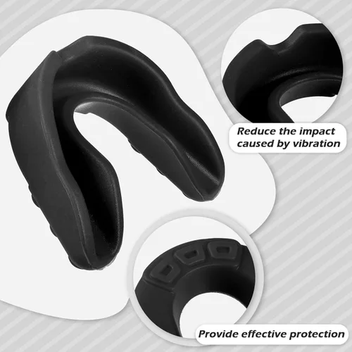 Miniatura 4 de Frienda - 50 protectores bucales de fútbol a granel juvenil, boquilla deportiva atlética para chicle para hockey, karate, baloncesto, boxeo
