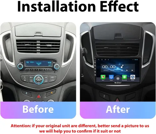Miniatura 2 de Para Chevrolet Trax 2013-2016 Car CarPlay Android Navegación Automática Estéreo GPS Radio Reverse Cámara Pantalla 9 "IPS Pantalla Táctil Headunit