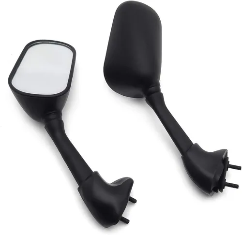 Miniatura 7 de MT058-BK - Espejos laterales de repuesto para equipo original, color negro, compatible con Yzfr6 Yzf-R6 YZF-R1 Yzfr1 1998 1999 2000 2001 2002