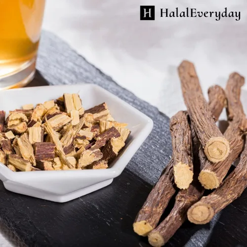 Miniatura 3 de HalalEveryDay - Palitos de regaliz africanos de 1 libra, palitos de regaliz 100% puros