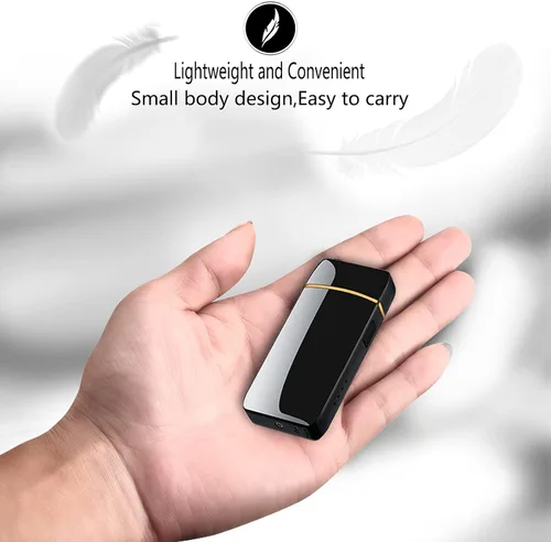 Miniatura 6 de T3-Tiger - Encendedor de arco inteligente, recargable por USB, resistente al viento, sin llama, encendedor de plasma ligero para fuego, barbacoas
