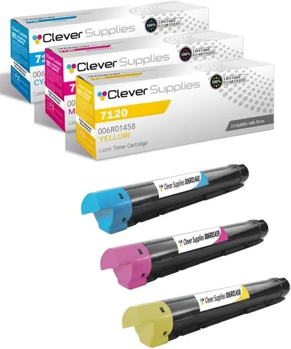 Miniatura 126 de CS compatible Xerox Phaser 6510/WorkCentre 6515 (106r03480) 2 cartuchos de tóner negro para Phaser 6510, WorkCentre 6515 2 negro