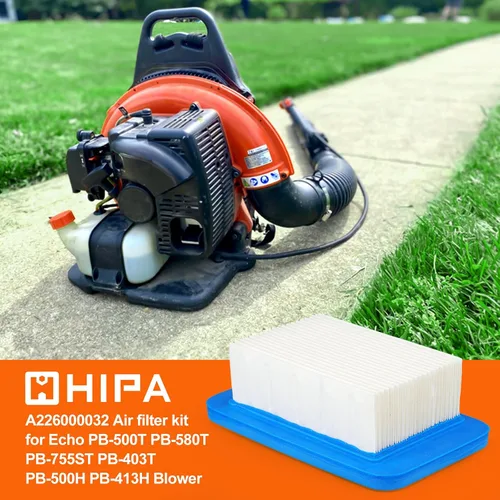 Miniatura 2 de HIPA A226000032 PB-580T Filtro de aire para ECHO PB-500T PB-413H PB-500H PB403T PB-580H PB-620 PB403 PB-755SH PB-413T PB413 PB403H PB-650 PB B-650H