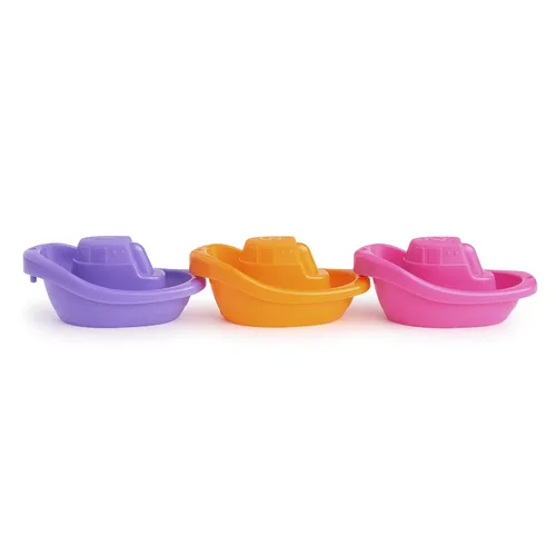 Miniatura 4 de Juguete de baño Munchkin, pequeño tren de botes, cantidad 6