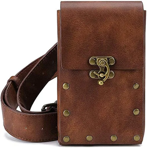 Rebajas Cyber Monday Ofertas Venta Steampunk Riñonera Bolso para cintura Moda Gótico Hombro Bandolera Bandolera Muslo Pierna Capucha Bolsa de Viaje