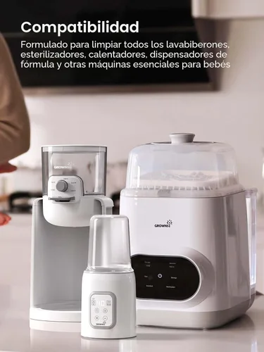 Miniatura 4 de GROWNSY Tabletas descalcificadoras para lavadoras de botellas, tabletas descalcificadoras para eliminar la acumulación de cal y mineral, compatibles