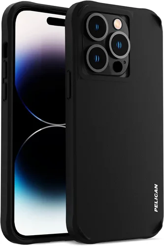 Miniatura 13 de Pelican Protector Series - Funda para iPhone 15 Pro de 6.1 pulgadas [compatible con MagSafe], funda magnética para teléfono con tecnología negro