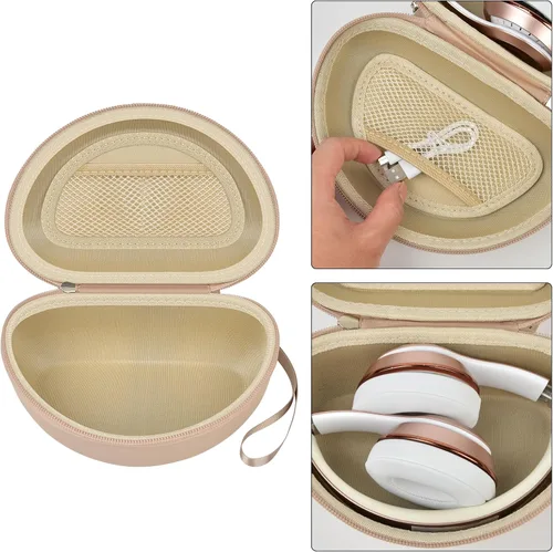 Miniatura 3 de Estuche para auriculares compatible con Beats Solo 4/ Studio Pro x Kim Kardashian/ Solo3/ Studio3/ Solo2/ Solo Pro Bluetooth para auriculares