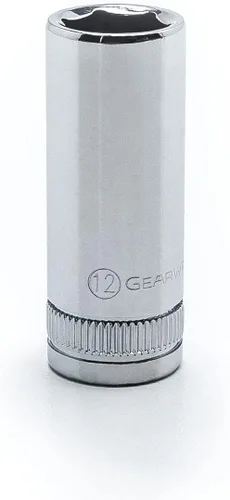 Miniatura 7 de GEARWRENCH 80314D - Juego de llaves de 47 piezas, de 1/4", de 6 puntos, estándar y profundo, SAE/métrico