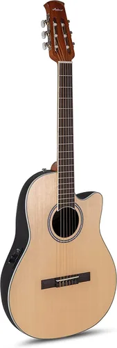 Miniatura 8 de Applause Traditional AB24-4S, guitarra electroacústica Cutaway de profundidad media