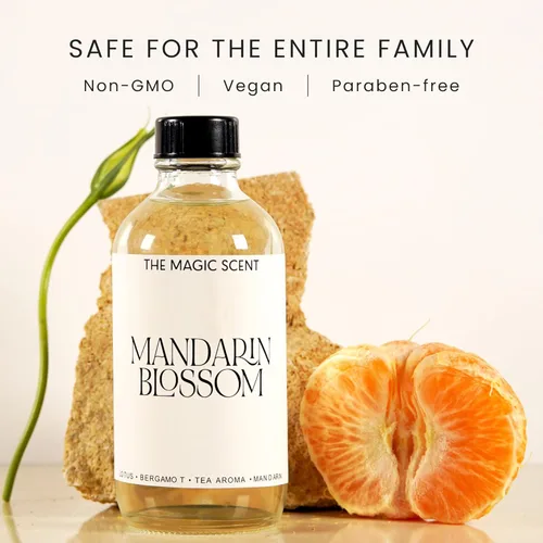 Miniatura 2 de Aceite Difusor de Esencia Mágica Mandarin Blossom - Aromas de Lujo para Hotel y Hogar Inspirados en las Maldivas - Aceites de Esencia para Difusor