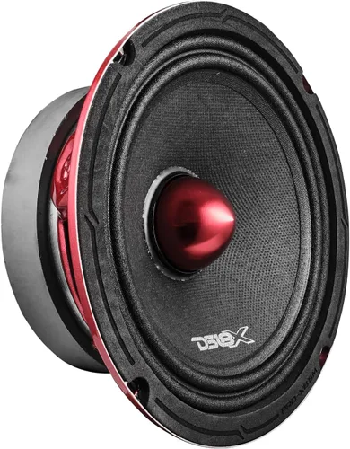 Miniatura 13 de Altavoz DS18 PRO de rango medio, cúpula en compresión de aluminio roja, altavoces de puerta de audio de alta calidad para auto o camión sistema