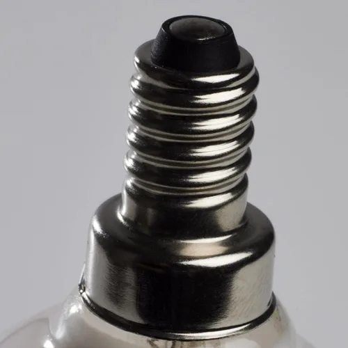 Miniatura 4 de Satco Bombilla LED E12 de 5.5 W, 3000 K, clasificación de 15000 horas, regulable