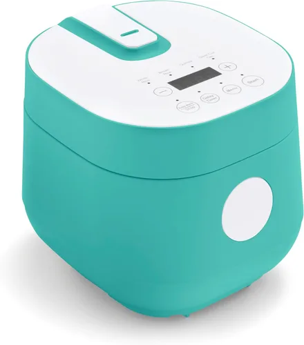 Miniatura 13 de GreenLife Arrocera digital, 2 tazas sin cocinar/4 tazas cocidas, olla de cerámica antiadherente extraíble sin PFAS, preajustes de un solo toque