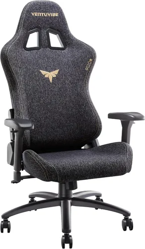 Miniatura 12 de Silla para juegos con reposabrazos ajustables 4D, reclinable de 170° y capacidad de 320 libras, silla ergonómica de computadora de respaldo alto