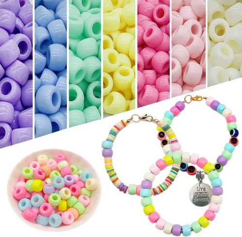 Miniatura 6 de leitait Kit de Fabricación de Pulseras de Juguetes para Niñas - Kit de Fabricación de Joyas con Dijes de 3000 Piezas, Rellenos para Canasta de 3000