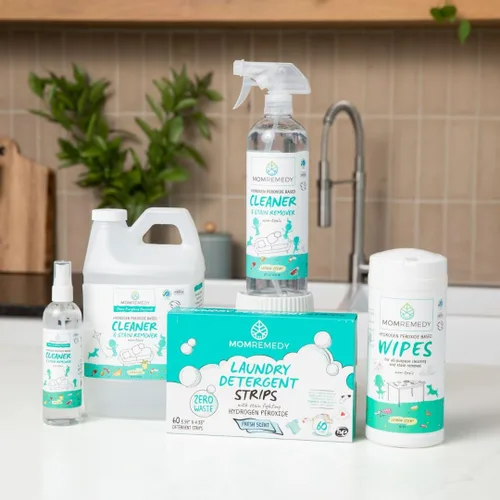 Miniatura 4 de MOMREMEDY Spray de limpieza multiusos de peróxido de hidrógeno Limpiador multiusos para el hogar Quitamanchas de tela y lavandería Para todas