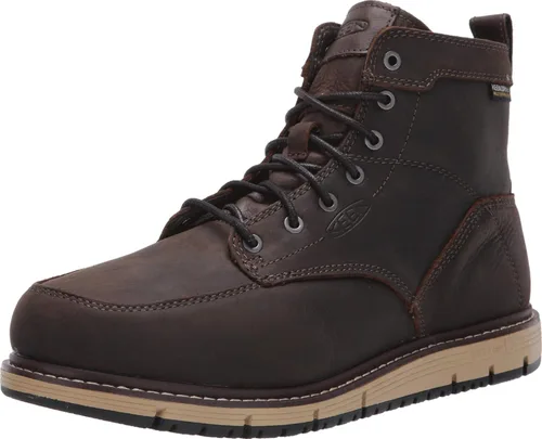 KEEN Utility Men's San Jose 6" Alloy Toe Waterproof Wedge Work Boots