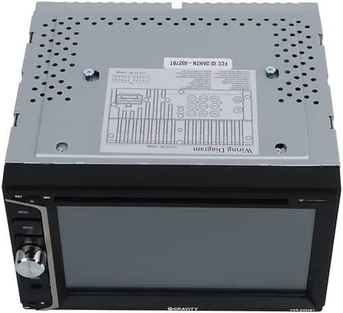 Miniatura 8 de Gravity D920BT - Receptor estéreo de coche de 6.2 pulgadas, 200 vatios, doble DIN 2DIN, pantalla táctil HD con DVD/CD/MP3/FM/USB/SD, compatible