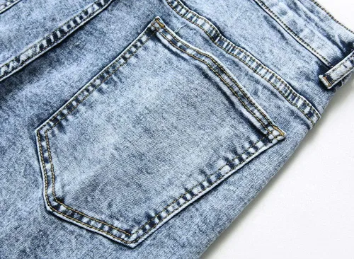 Miniatura 4 de DSDZ Streetwear - Pantalones vaqueros elásticos para hombre, diseño vintage