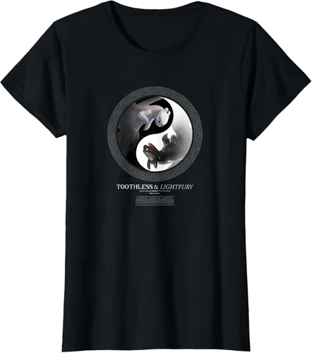 Miniatura 36 de Cómo entrenar a tu dragón 3 Yin Yang Dragon Camiseta