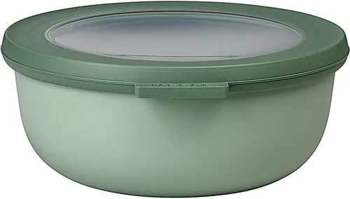 Miniatura 9 de Mepal Cirqula - Tazones altos para almacenar y servir múltiples alimentos de 68 onzas / 0.1 fl oz, con tapas transparentes, perfectos