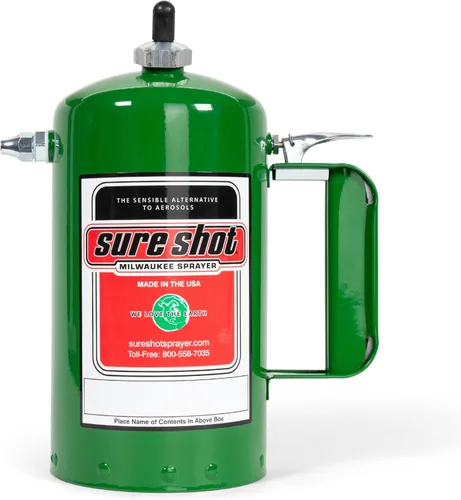 SURE SHOT A1000G - Pulverizador sin aerosol de 1 cuarto de galón, pulverizador presurizado rellenable para aceite, solvente, desengrasantes,