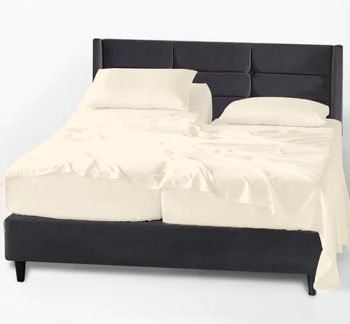 Miniatura 23 de Kotton Culture Juego de Sábanas de 4 Piezas Tamaño Twin - 1000 Hilos 100% Algodón Egipcio Ropa de Cama de Lujo Premium de Hotel - Tejido Satén Suave