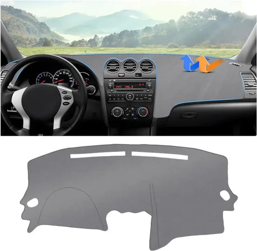 Miniatura 37 de Autorder - Tapete para salpicadero para 2007-2013 Chevy Chevrolet Silverado/GMC Sierra con dos guanteras, accesorios, cubierta de salpicadero