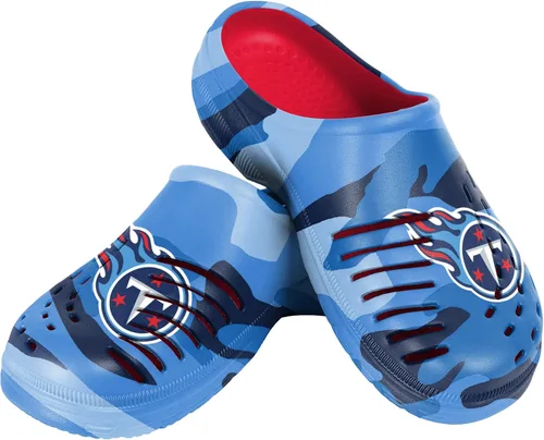 Miniatura 80 de FOCO - Sandalias de agua de jardín con logotipo de equipo de la NFL, para hombre, pantuflas, zuecos